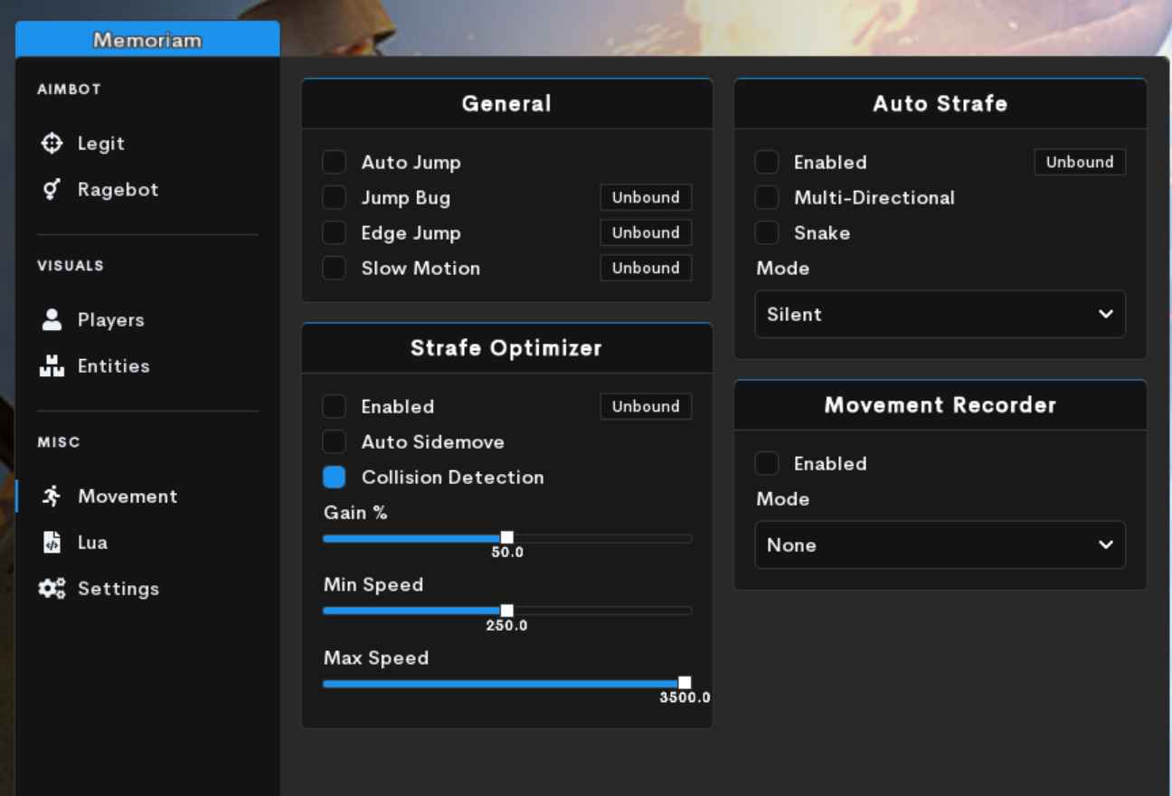 Garry Mod内部Memoriam v1.5辅助 第1张 Garry Mod内部Memoriam v1.5辅助 第1张