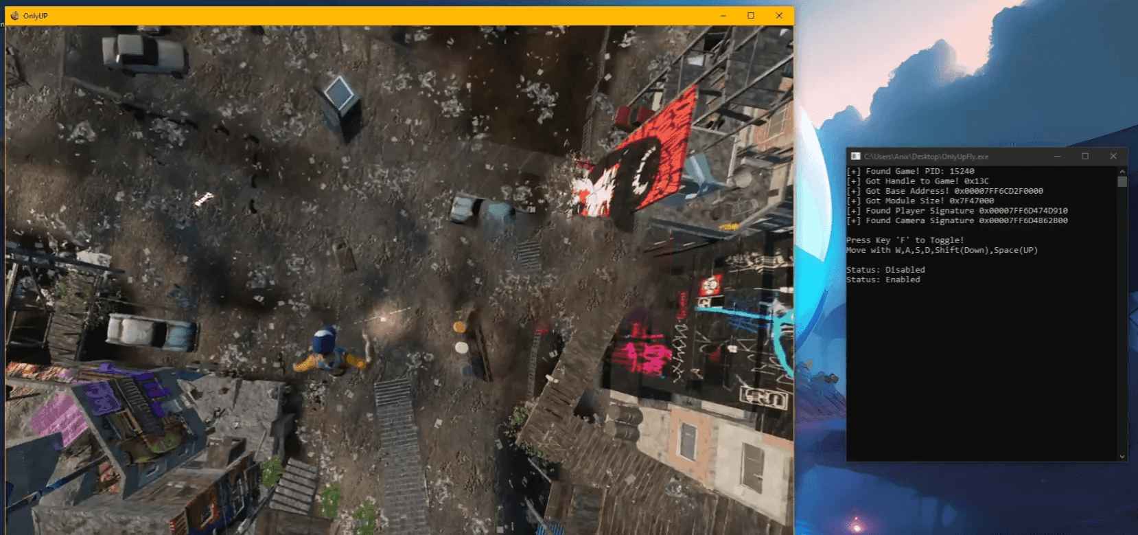 nly Up - 飞天辅助工具 第1张 nly Up - 飞天辅助工具 第1张