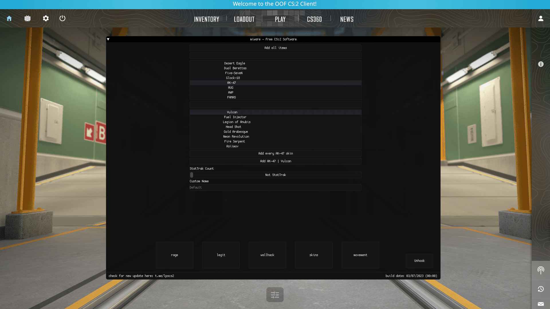 CS2辅助 - ZhenDeMiware 暴力/演技/透视/换肤/最新版本 第1张 CS2辅助 - ZhenDeMiware 暴力/演技/透视/换肤/最新版本 第1张