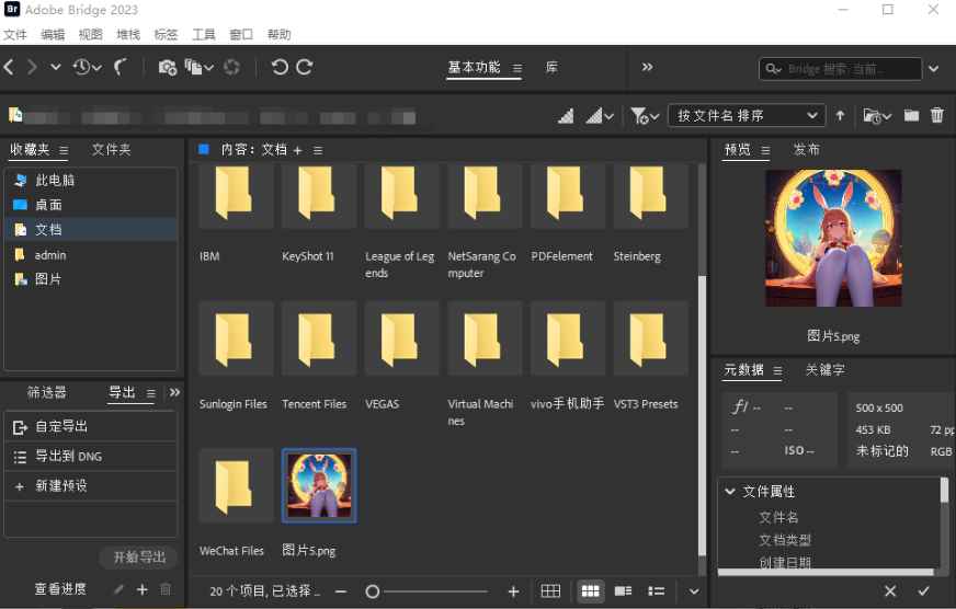 Adobe Bridge BR v15.0.1.412.0 解锁版 (多媒体文件组织管理) 第1张 Adobe Bridge BR v15.0.1.412.0 解锁版 (多媒体文件组织管理) 第1张
