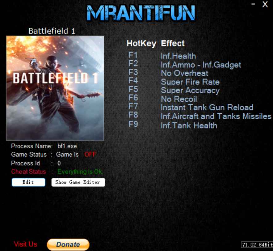 战地1修改器 第1张 战地1修改器 第1张