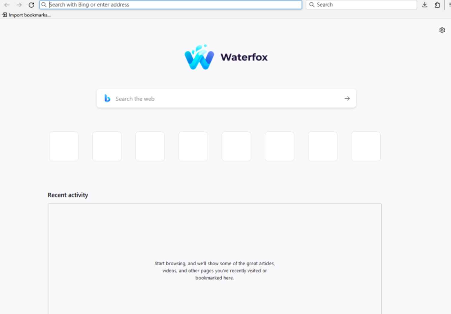 Waterfox vG6.0 官方版(响应速度非常快的浏览器) 第1张 Waterfox vG6.0 官方版(响应速度非常快的浏览器) 第1张