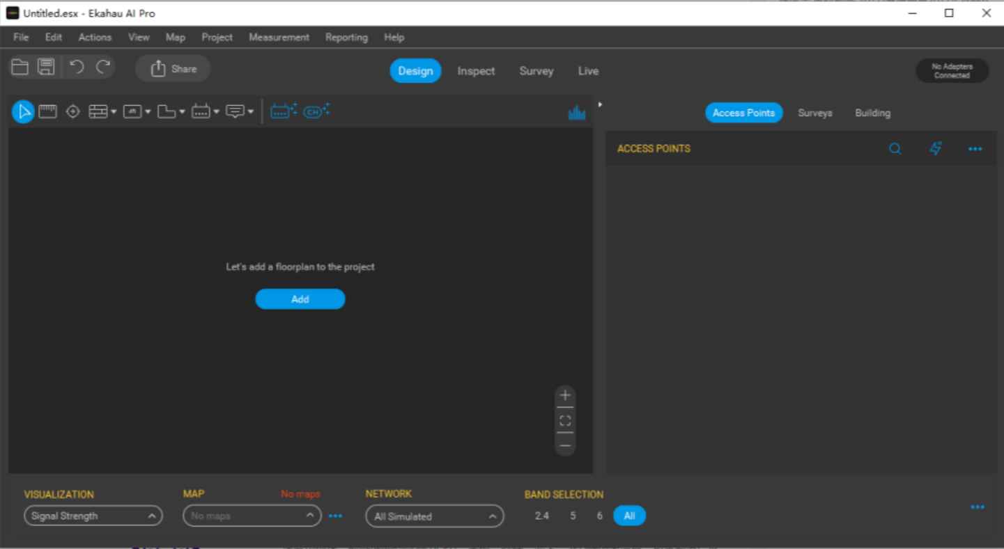 Ekahau AI Pro v11.4.0 激活版 (Wi-Fi网络规划设计应用) 第1张 Ekahau AI Pro v11.4.0 激活版 (Wi-Fi网络规划设计应用) 第1张