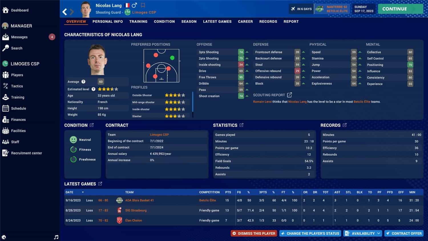 职业篮球经理2024/Pro Basketball Manager 2024  第1张