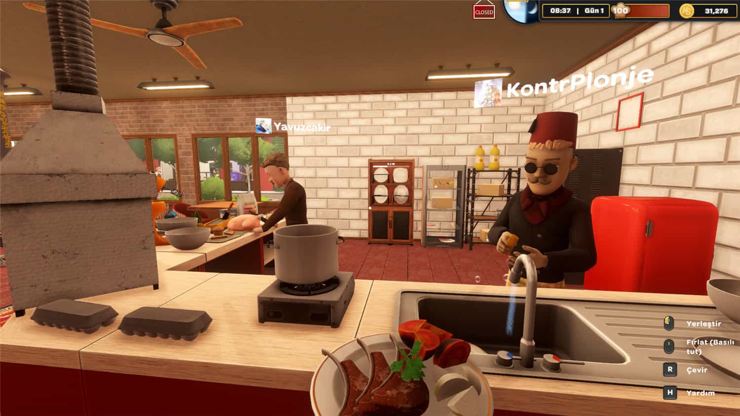烤肉串模拟器/Kebab Chefs! - Restaurant Simulator/支持网络联机 第3张 烤肉串模拟器/Kebab Chefs! - Restaurant Simulator/支持网络联机 第3张