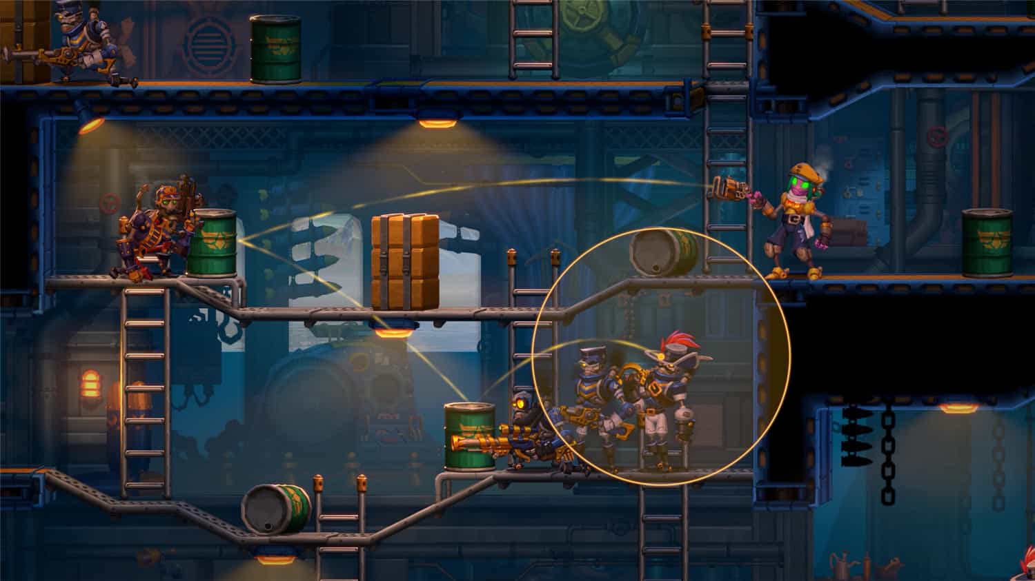 蒸汽世界:劫掠2/SteamWorld Heist II 第2张 蒸汽世界:劫掠2/SteamWorld Heist II 第2张