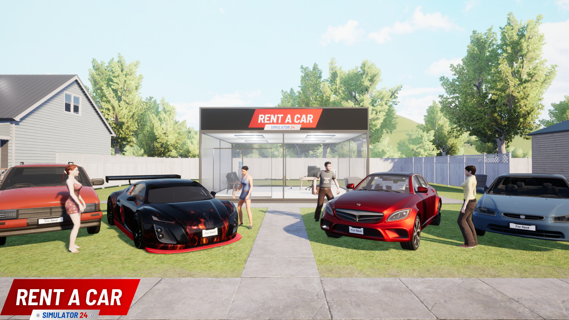 租车模拟24/Rent A Car Simulator 24 第1张 租车模拟24/Rent A Car Simulator 24 第1张