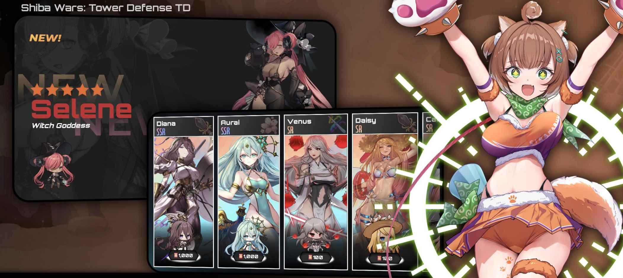 安卓手机游戏《三千女神随我征战》内置MOD 第1张 安卓手机游戏《三千女神随我征战》内置MOD 第1张