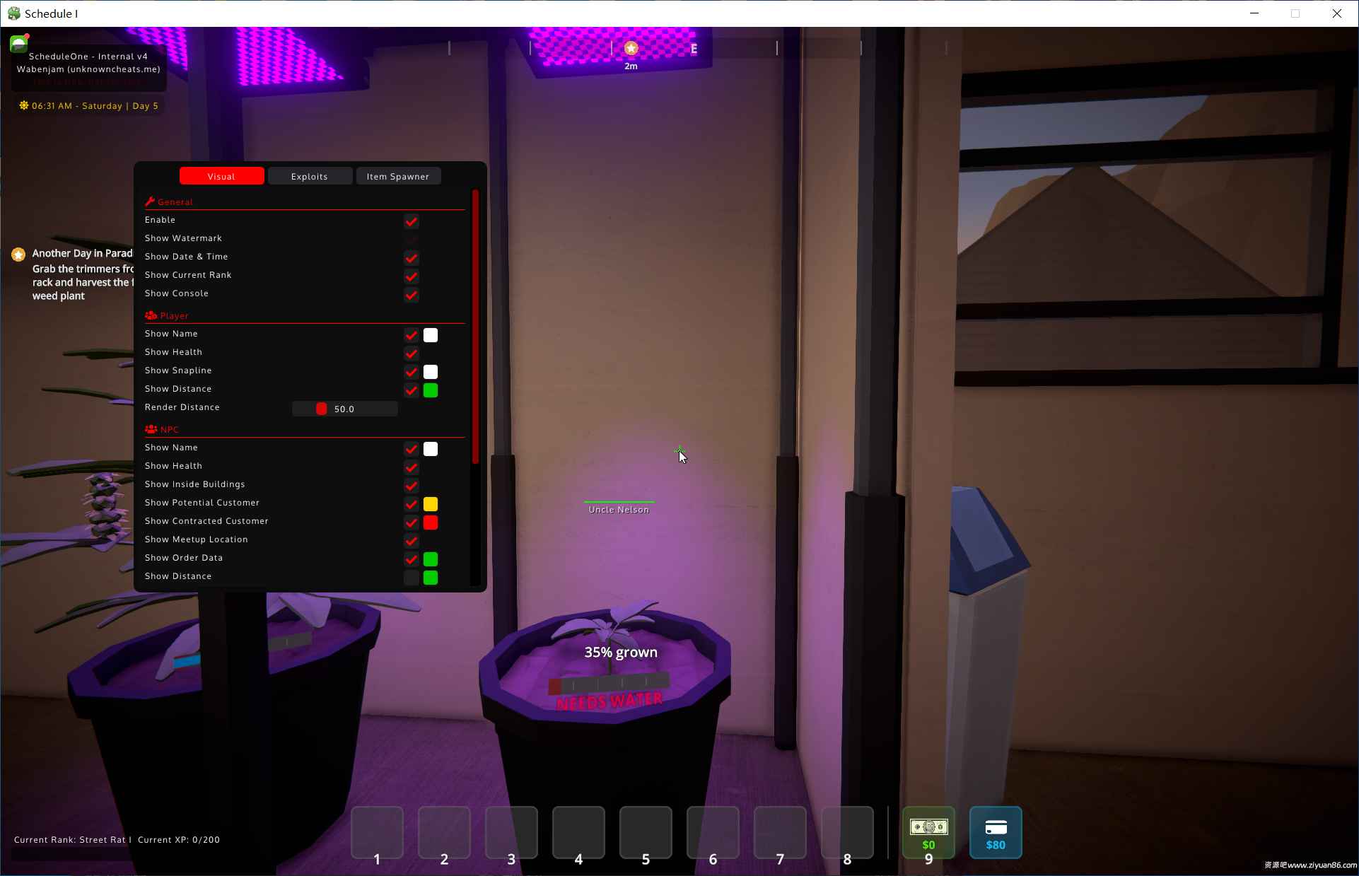 绝命毒师模拟器/Schedule I内部多功能辅助4.5 第1张 绝命毒师模拟器/Schedule I内部多功能辅助4.5 第1张