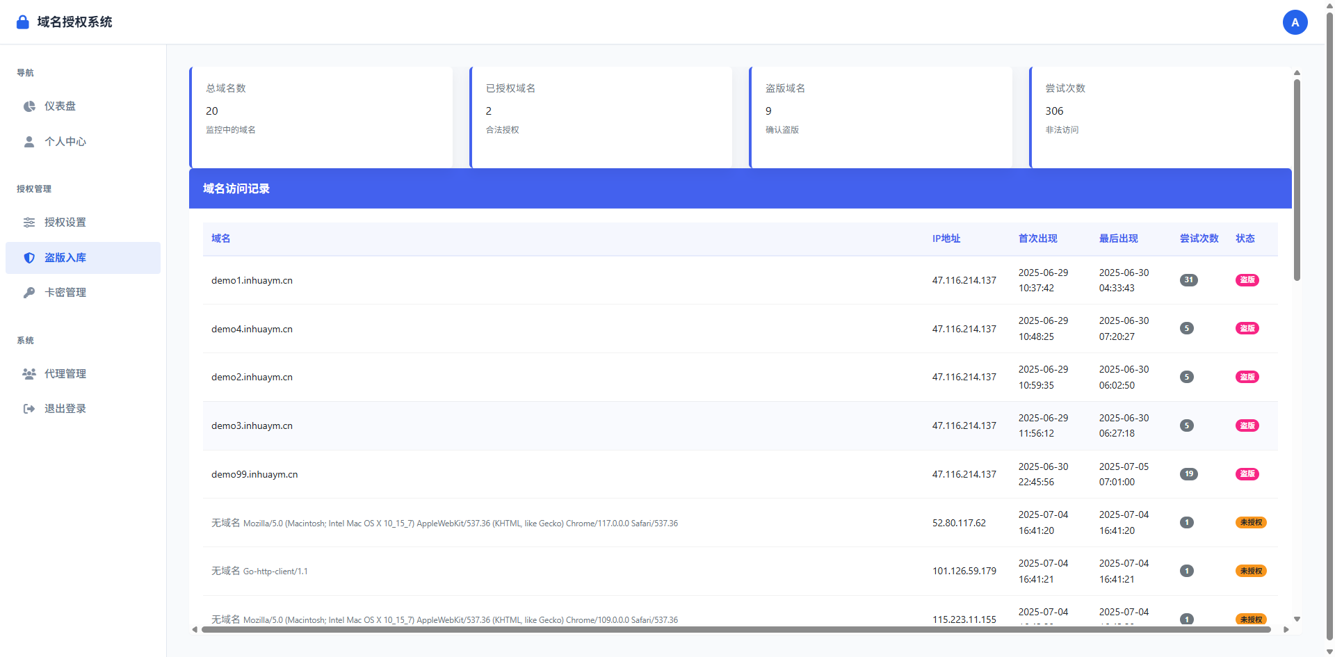 PHP域名授权验证系统1.2开源版 第8张 PHP域名授权验证系统1.2开源版 第8张