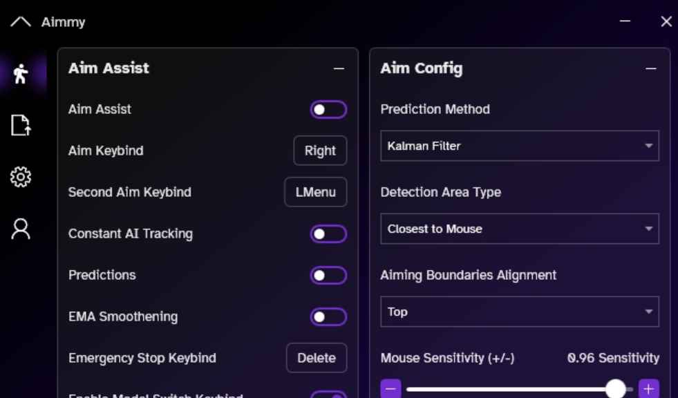 AI辅助瞄准支持市面上大多数游戏AimmyV2.4.1 第1张 AI辅助瞄准支持市面上大多数游戏AimmyV2.4.1 第1张