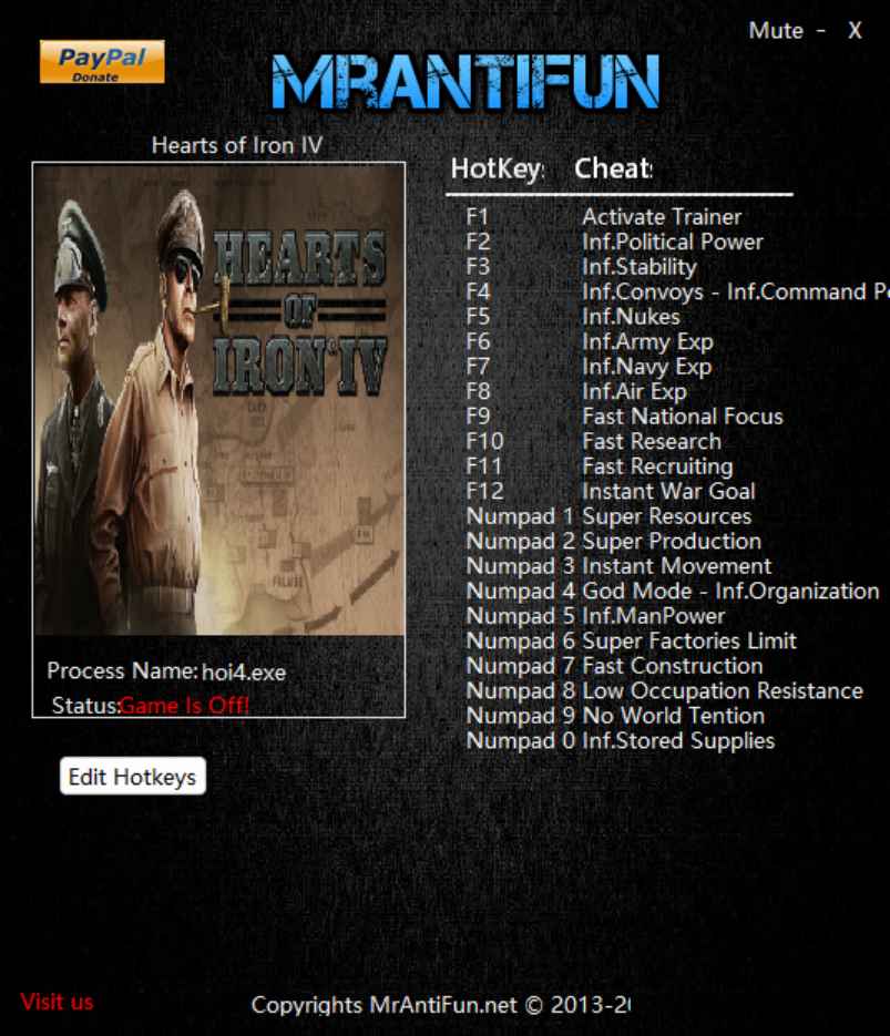 钢铁雄心4修改器 第1张 钢铁雄心4修改器 第1张